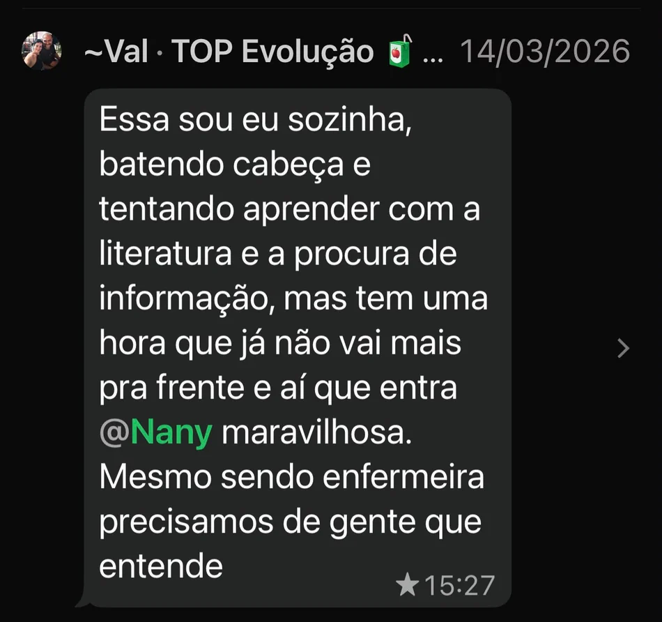 Depoimentos sobre diferença no protocolo